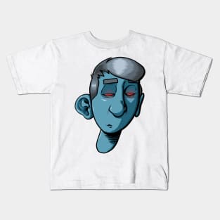 Blue Vampire Kids T-Shirt